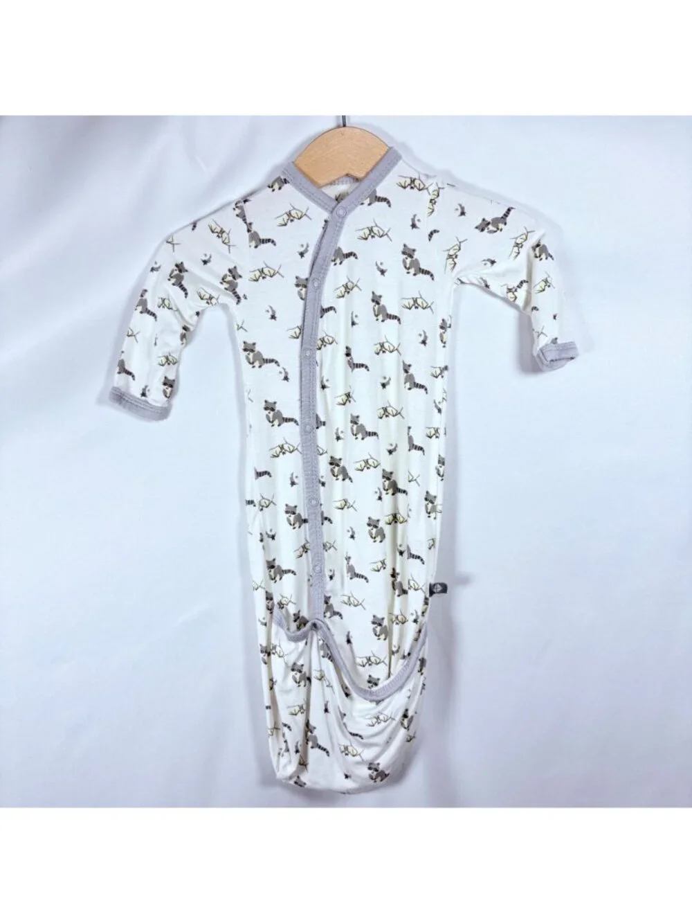 Kyte Baby Bamboo OG Snap Retired Twilight Print Bundler Layette Sack Gown 0-3m